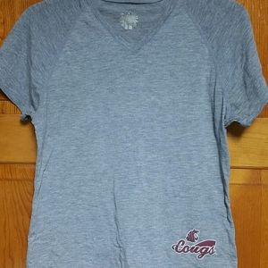 WSU Cougars "Cougs" Under Armour T-Shirt sz S
